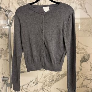 H&M Gray cardigan
